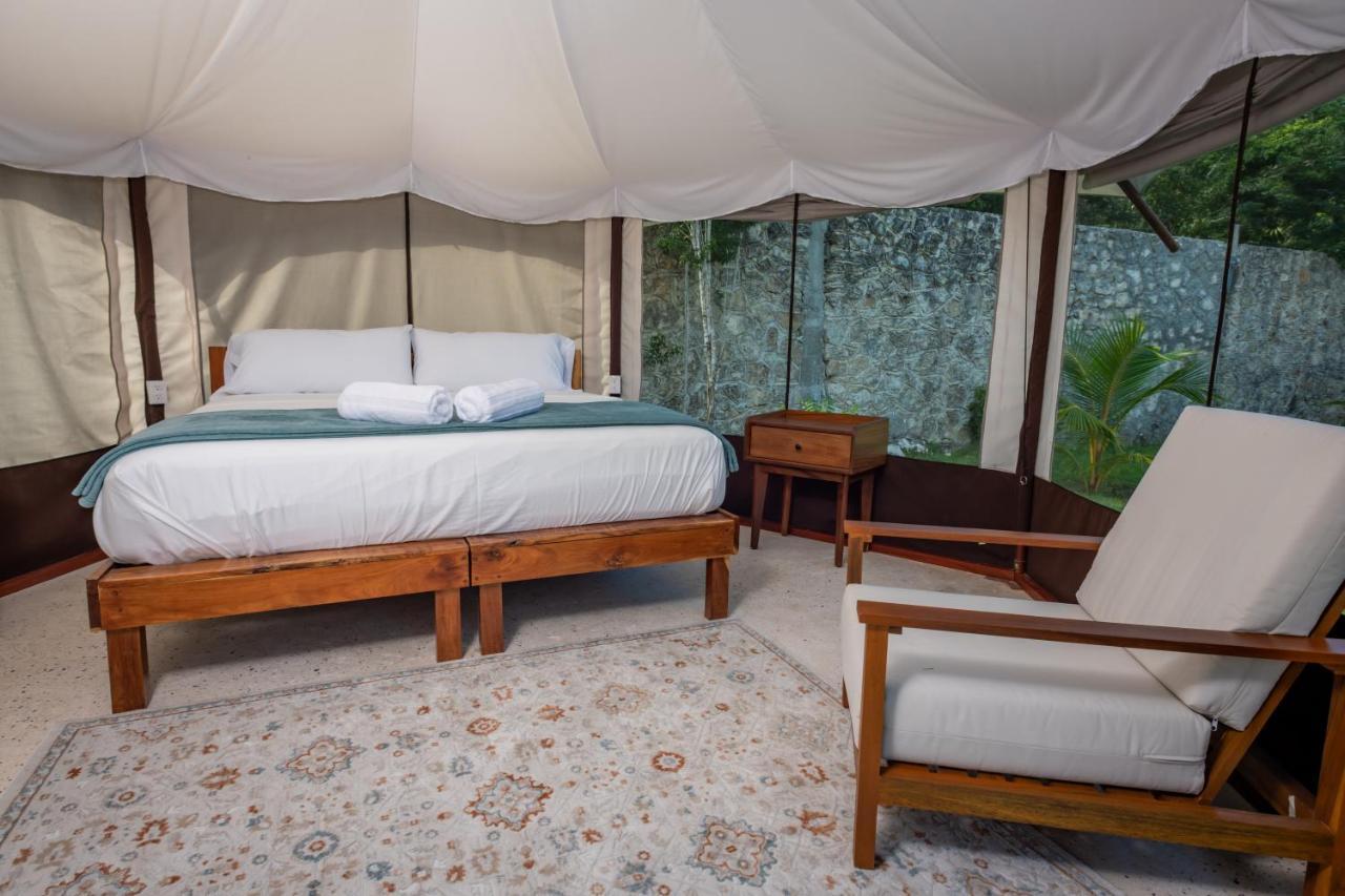 Hotel Xakluum Eco Glampings à Puerto Morelos Extérieur photo