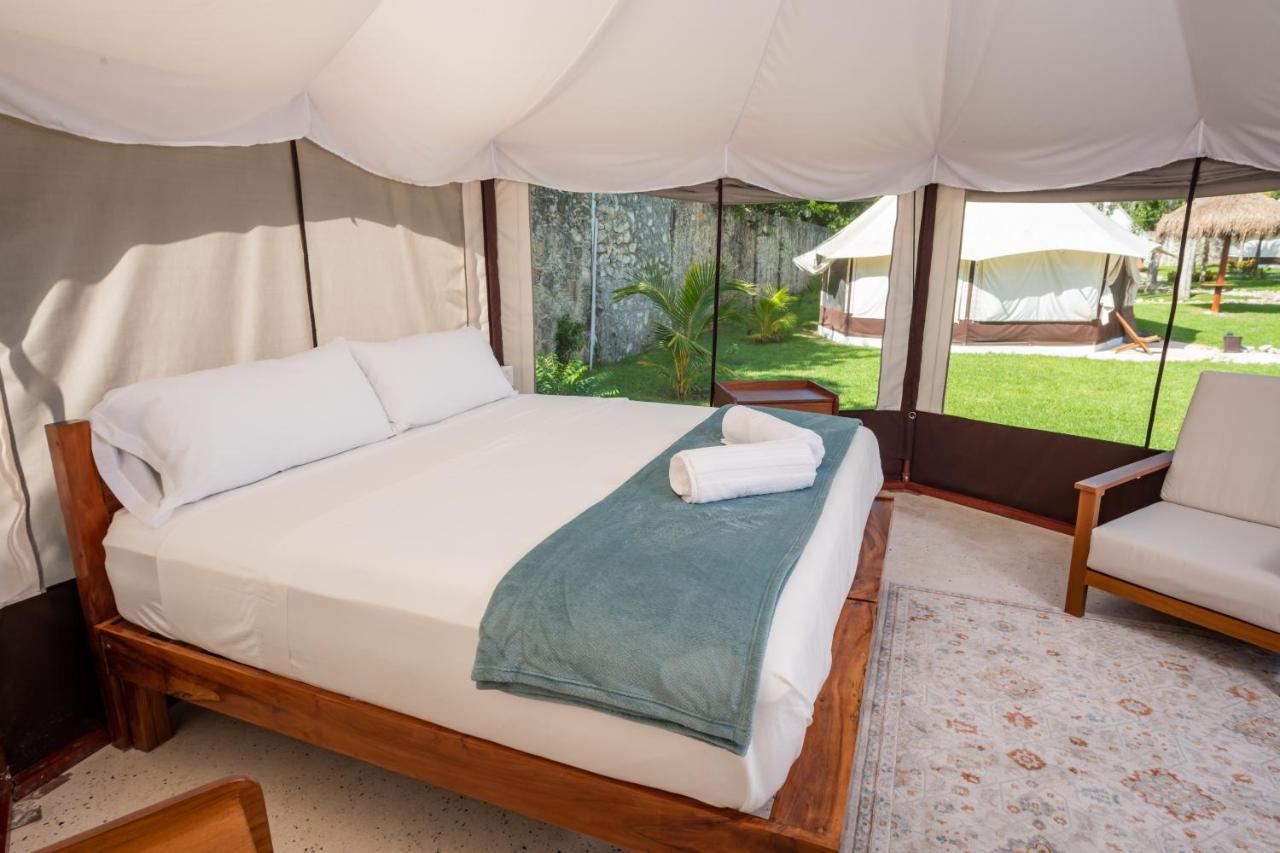 Hotel Xakluum Eco Glampings à Puerto Morelos Extérieur photo