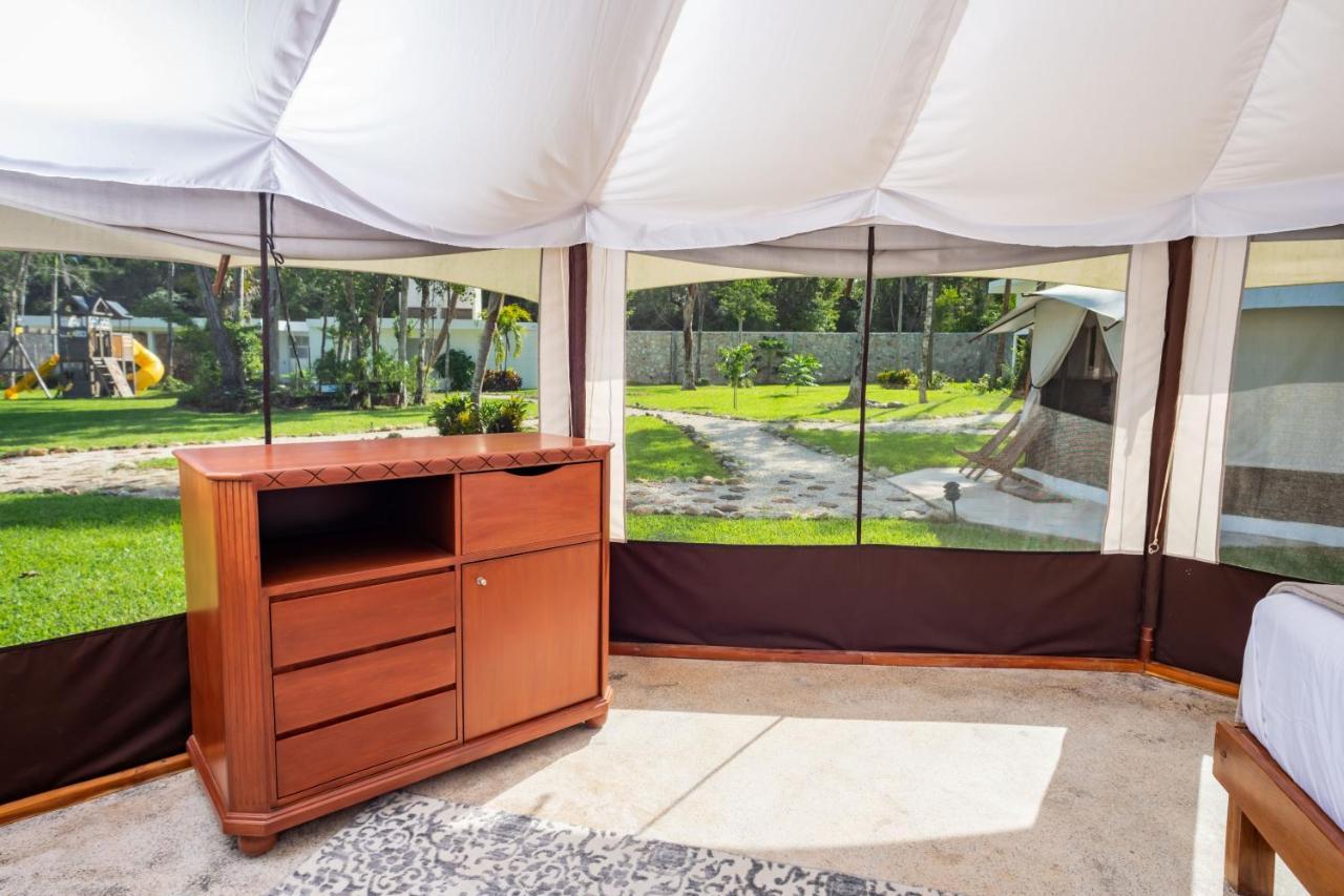 Hotel Xakluum Eco Glampings à Puerto Morelos Extérieur photo
