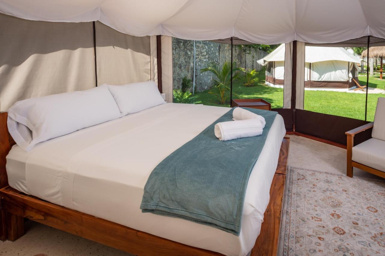 Hotel Xakluum Eco Glampings à Puerto Morelos Extérieur photo