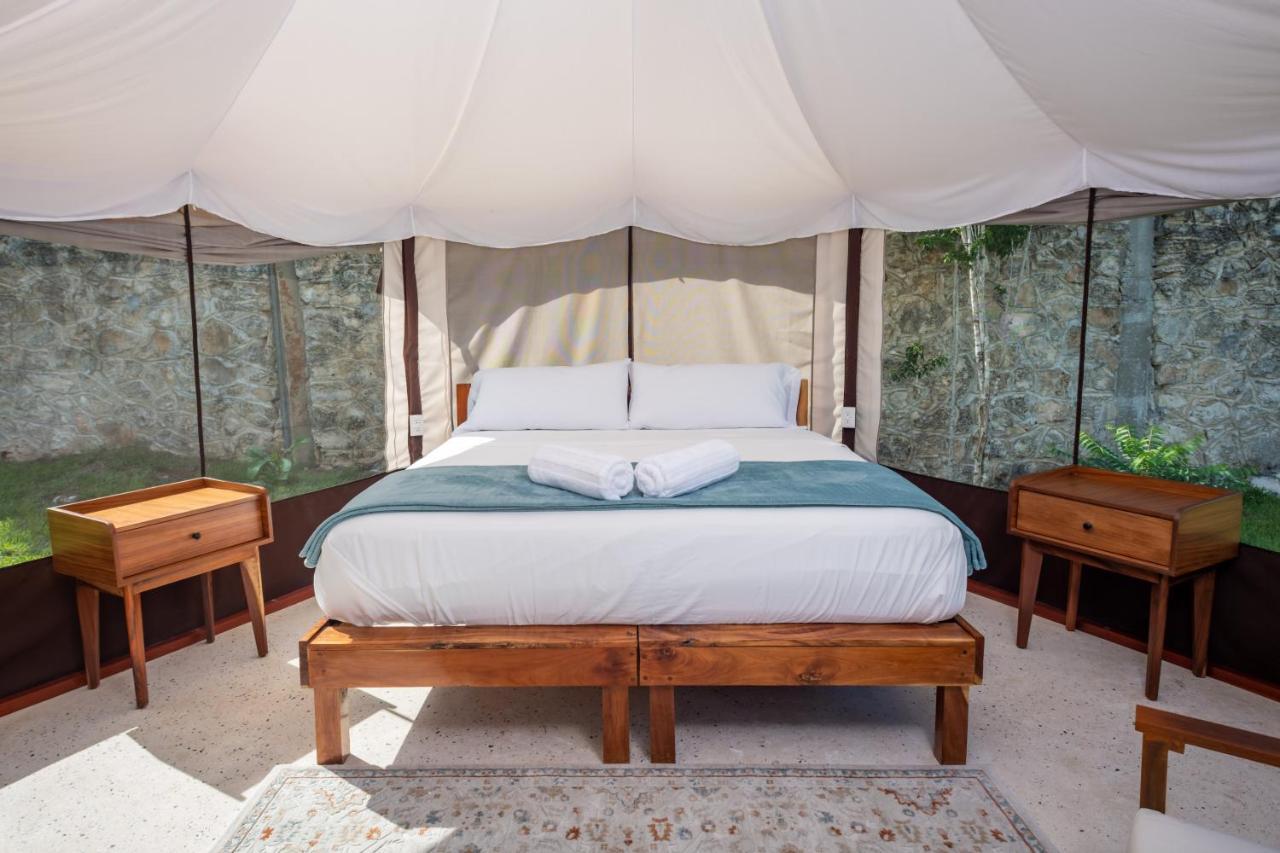 Hotel Xakluum Eco Glampings à Puerto Morelos Extérieur photo