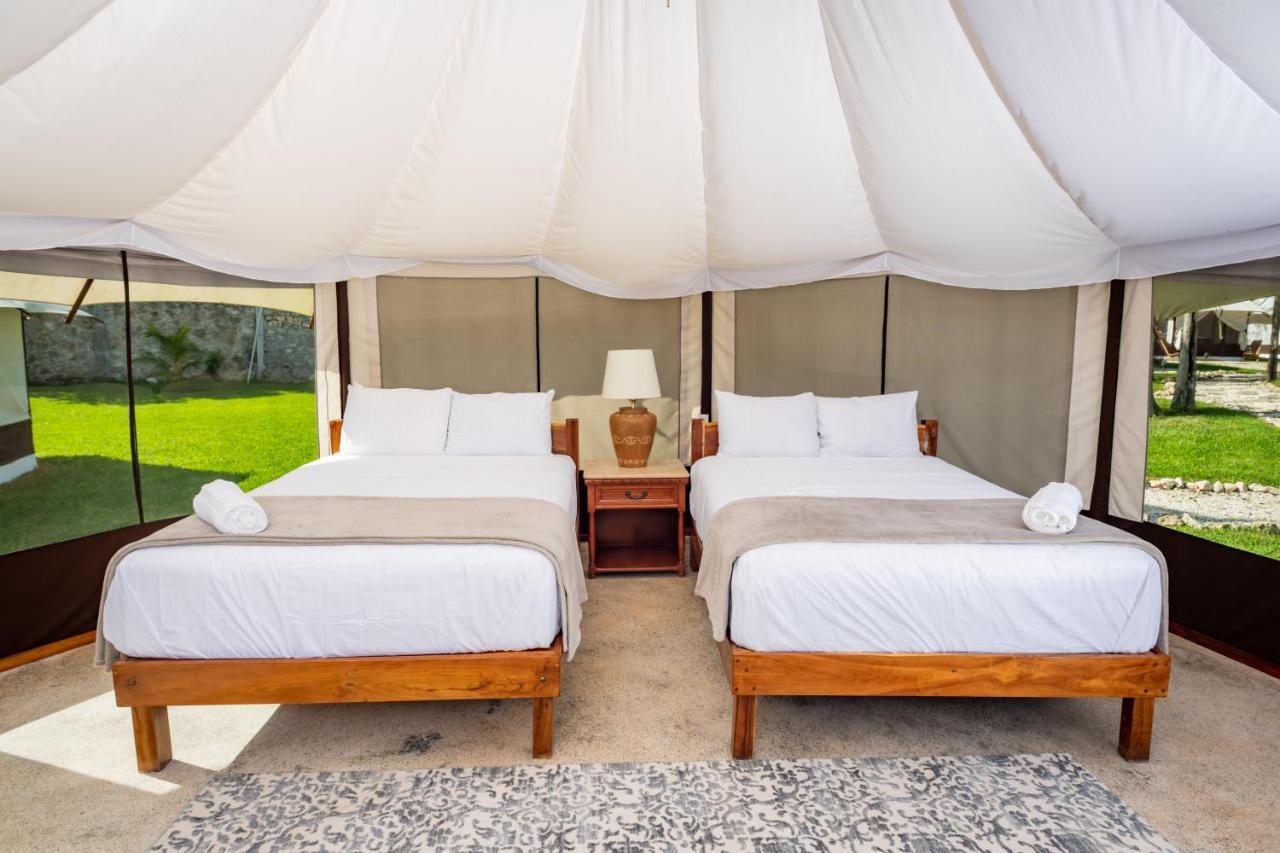 Hotel Xakluum Eco Glampings à Puerto Morelos Extérieur photo