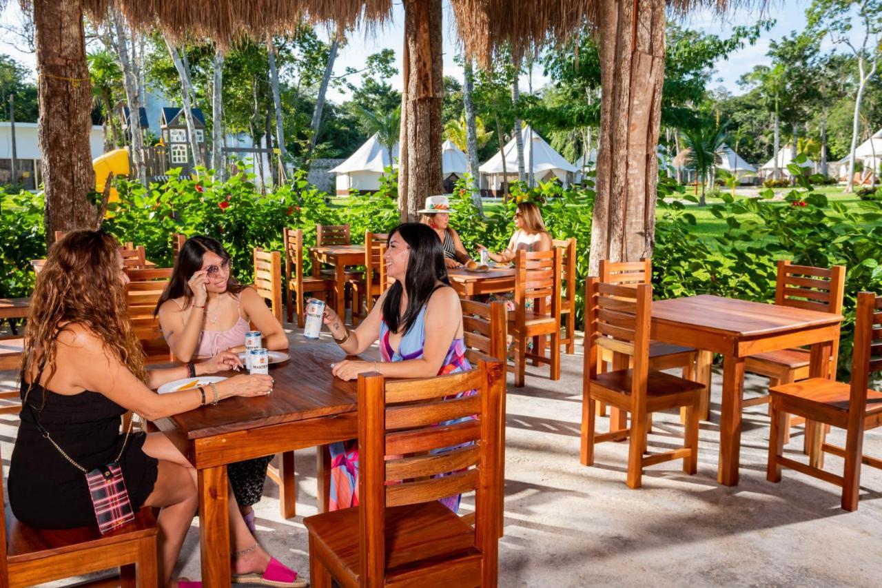 Hotel Xakluum Eco Glampings à Puerto Morelos Extérieur photo