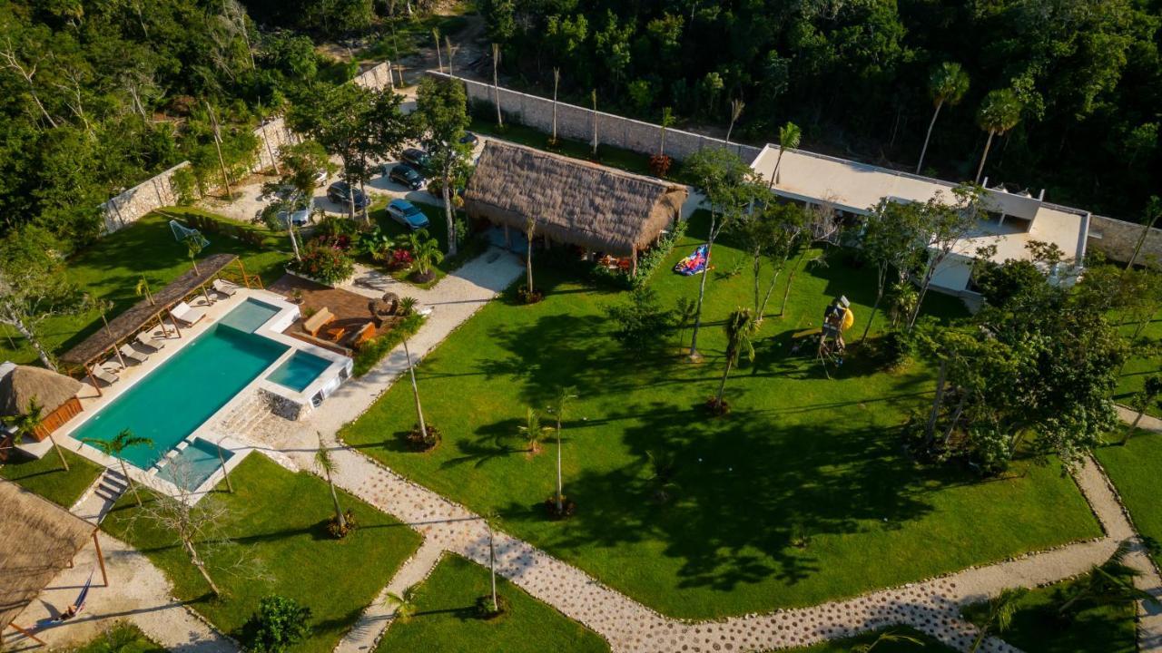 Hotel Xakluum Eco Glampings à Puerto Morelos Extérieur photo
