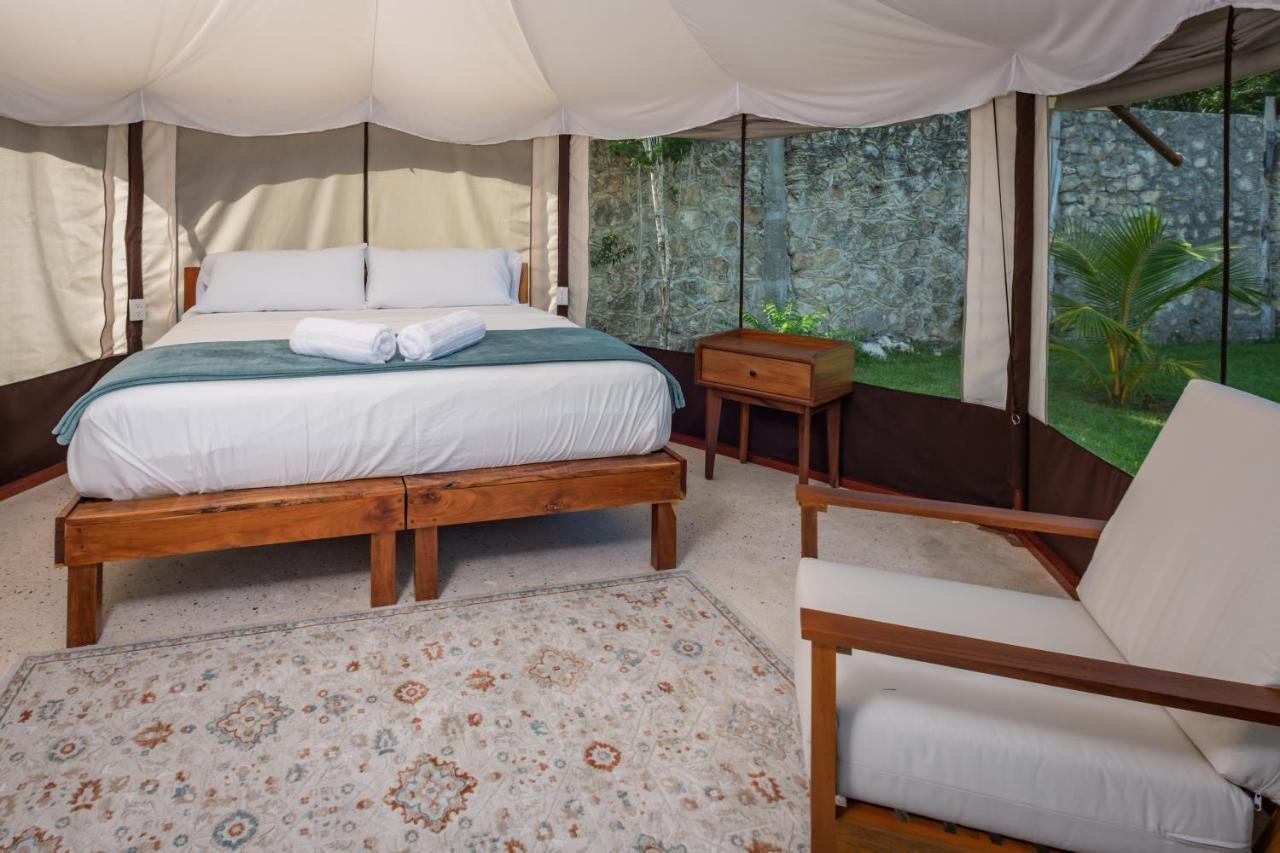 Hotel Xakluum Eco Glampings à Puerto Morelos Extérieur photo