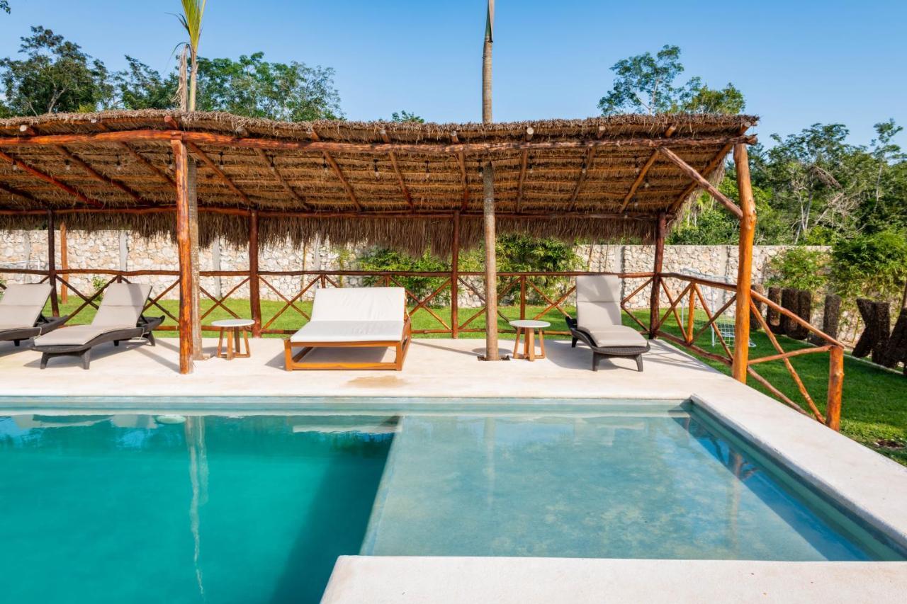 Hotel Xakluum Eco Glampings à Puerto Morelos Extérieur photo