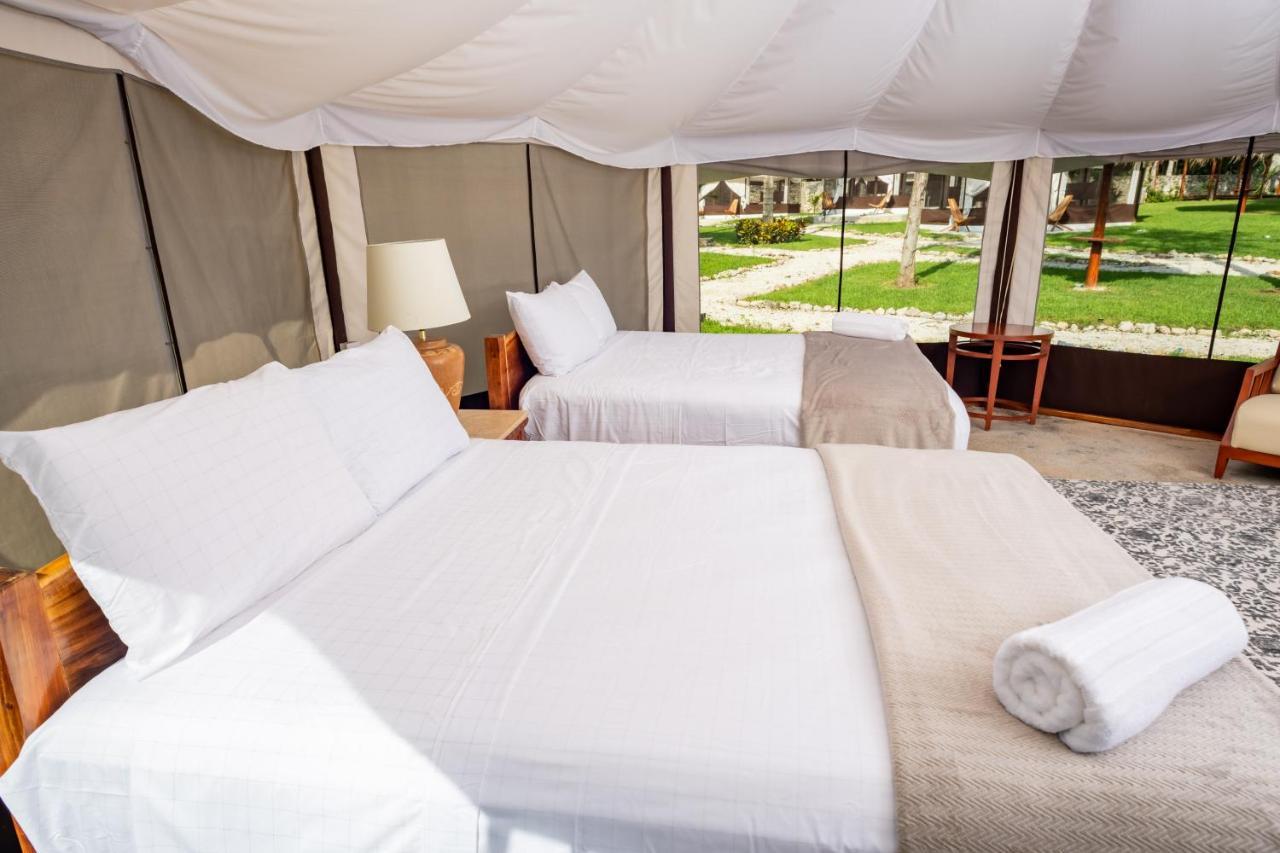Hotel Xakluum Eco Glampings à Puerto Morelos Extérieur photo