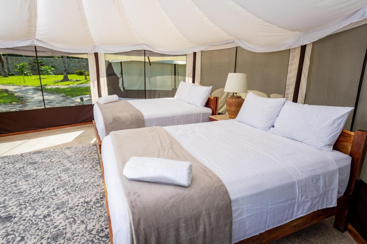 Hotel Xakluum Eco Glampings à Puerto Morelos Extérieur photo