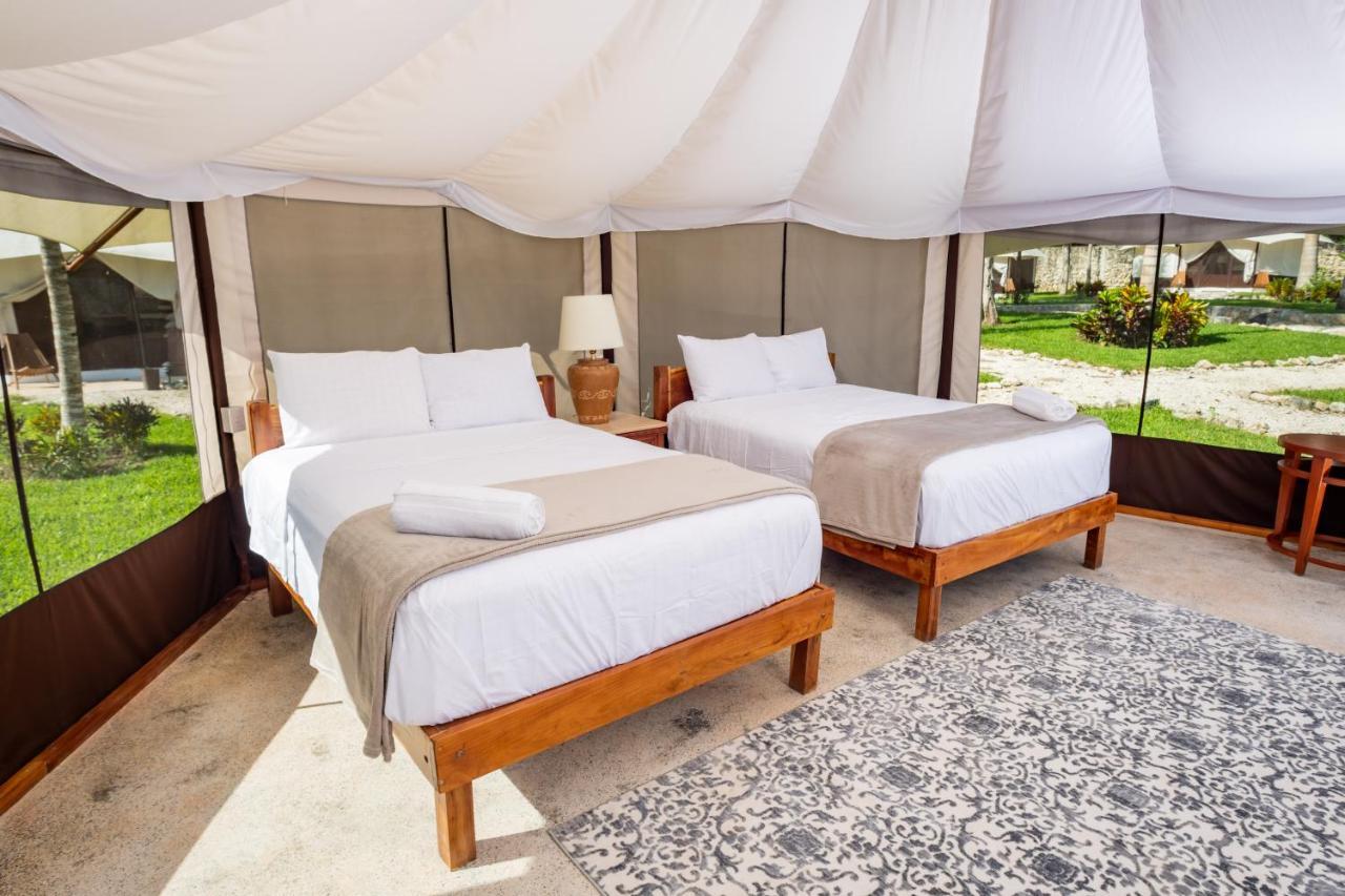 Hotel Xakluum Eco Glampings à Puerto Morelos Extérieur photo