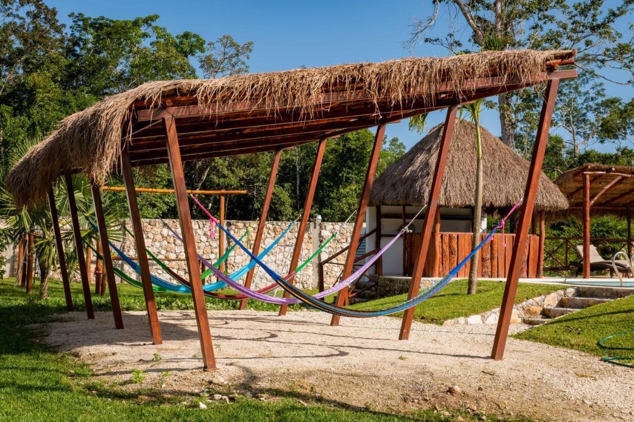 Hotel Xakluum Eco Glampings à Puerto Morelos Extérieur photo