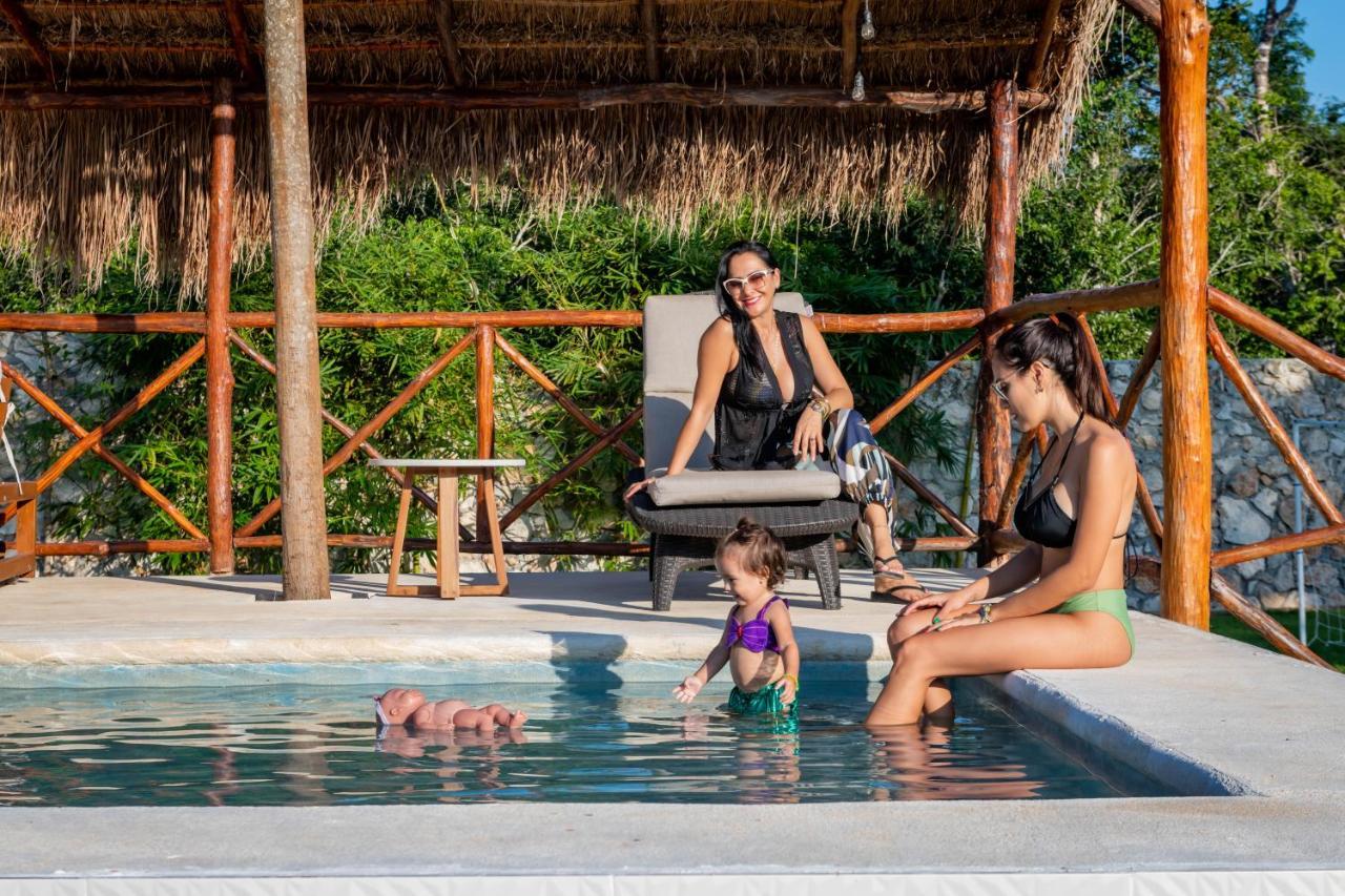 Hotel Xakluum Eco Glampings à Puerto Morelos Extérieur photo