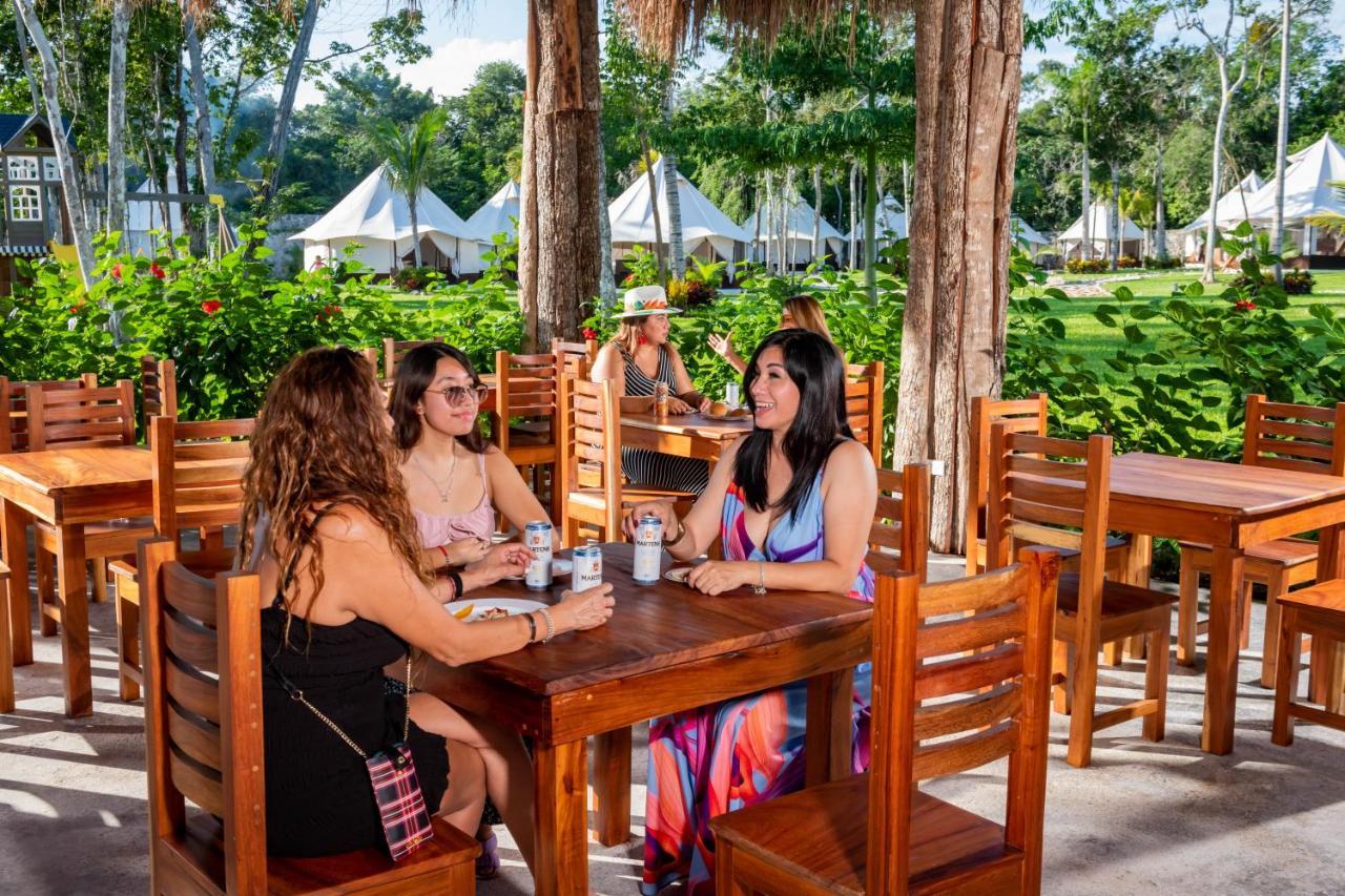Hotel Xakluum Eco Glampings à Puerto Morelos Extérieur photo