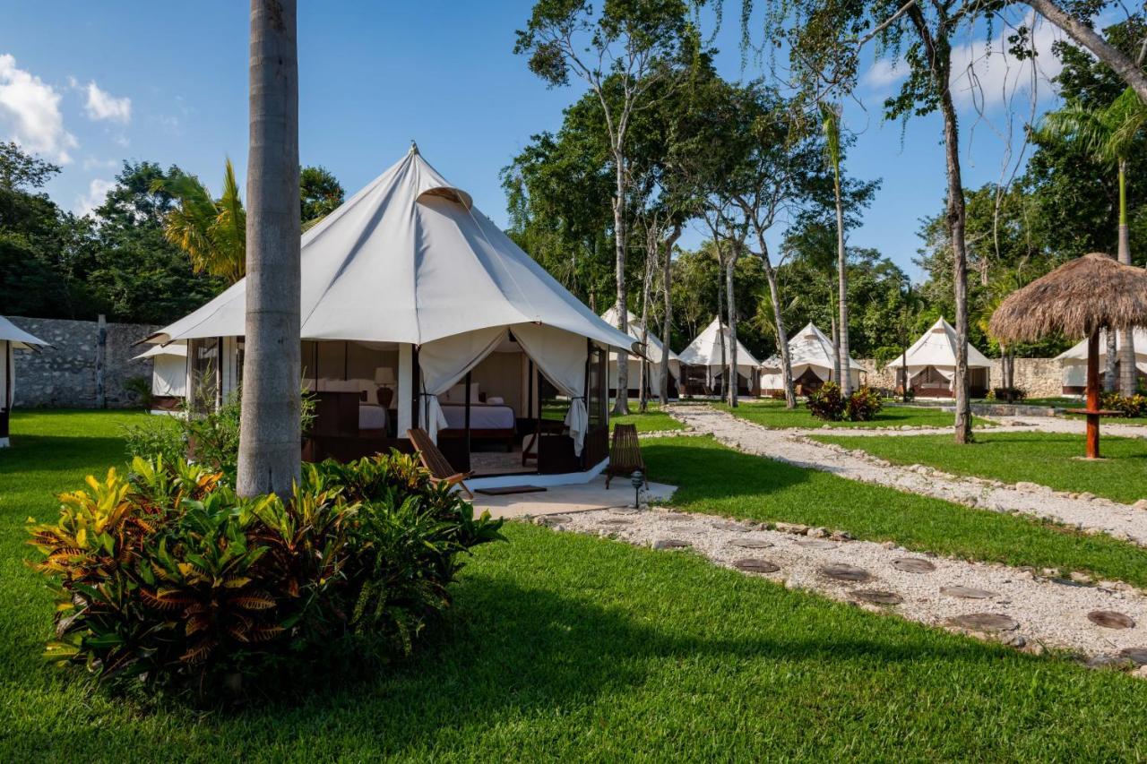 Hotel Xakluum Eco Glampings à Puerto Morelos Extérieur photo