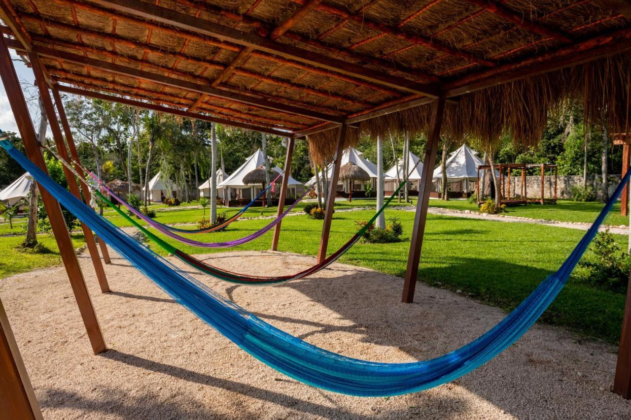 Hotel Xakluum Eco Glampings à Puerto Morelos Extérieur photo