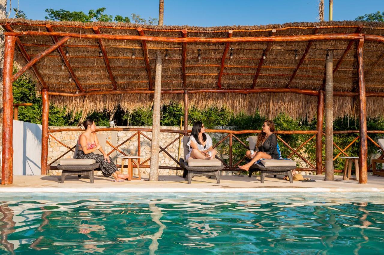 Hotel Xakluum Eco Glampings à Puerto Morelos Extérieur photo